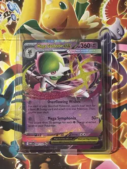 Pokemon Mega Gardevoir EX Full Art Holo 060/132 Mega Evolution TCG - Image 1