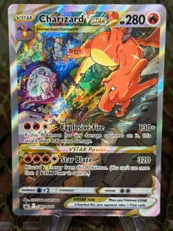 CHARIZARD VSTAR SWSH262 ~ Pokemon TCG: SWORD & SHIELD BLACK STAR PROMO - Image 1