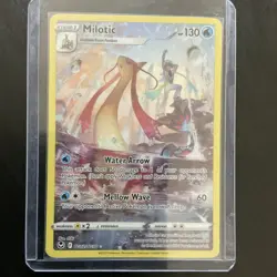 Milotic TG02/TG30 Ultra Rare Full Art Holo Sword & Shield Silver Tempest Pokemon - Image 1