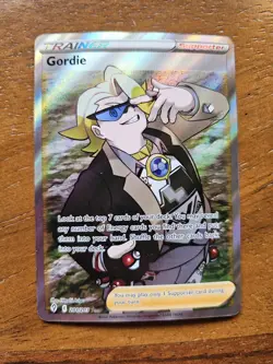 Pokemon Lot Of 2 Gordie 223/203 And 201/203 Rainbow Secret Evolving Skies - Image 3