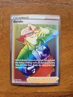 Pokemon Lot Of 2 Gordie 223/203 And 201/203 Rainbow Secret Evolving Skies - Image 5