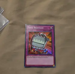 Yugioh Toon Briefcase DRL2-EN029 Super Rare 1st Ed LP - Image 4