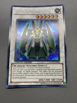 Yu-Gi-Oh! Junk Gardna Secret Rare Limited Edition YMP1-EN006 HP - Image 1