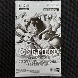 One Piece TCG Standard Battle Pack Vol 5 Promo Card Bandai Japanese sealed pack - Image 1