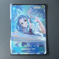 Nefeltari Vivi EB03-024 Alt Art SR Extra Booster: One Piece Heroines English NM - Image 1