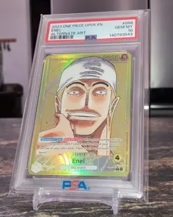 Enel Alt Art Leader - OP05 - One Piece TCG - PSA 10 English - Image 3