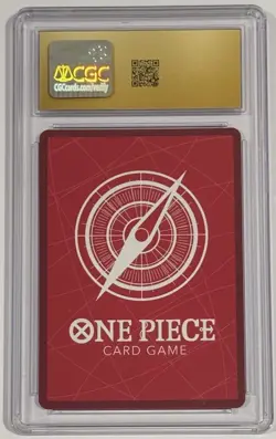 2026 One Piece Monkey D. Luffy ST29-001 Egghead Black White Alternate Art CGC 10 - Image 2