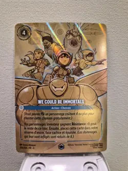We Could Be Immortals Enchanted 219/204 EN-6 Disney Lorcana NM - Image 1