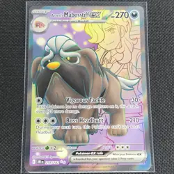 Arven's Mabosstiff ex - 218/182 - Ultra Rare - Destined Rivals - Pokemon - NM/M - Image 1