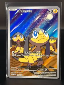 Helioptile - 143/132 - Illustration Rare - Mega Evolution - NM/M - Pokemon Card - Image 1