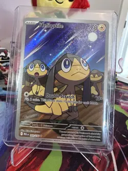 Helioptile - 143/132 - Pokemon Mega Evolution Illustration Rare NM - Image 1