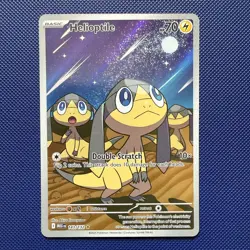Helioptile - 143/132 - Illustration Rare - Mega Evolution - Pokemon - NM/M - Image 1