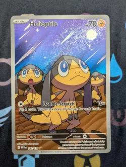 Pokemon TCG Helioptile | Mega Evolution | Illustration Rare 143/132 - NM - Image 1