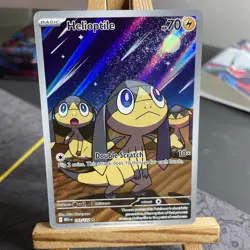 Pokemon TCG Helioptile Illustration Rare Mega Evolution Card 143/132 NM - Image 2
