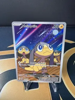 Pokemon TCG Helioptile Illustration Rare Mega Evolution Card 143/132 NM - Image 1