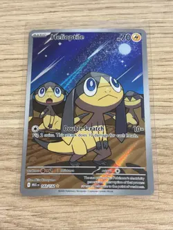 Helioptile 143/132 Illustration Rare Pokemon TCG Mega Evolution NM - Image 1