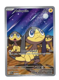 Helioptile 143/132 Illustration Rare Pokemon TCG Mega Evolution NM - Image 1