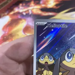 2025 Pokemon TCG Mega Evolution 143/132 Helioptile Illustration Rare IR NM - Image 5