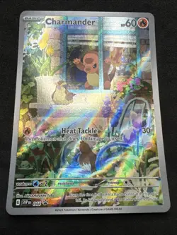 Pokemon Charmander 044 Scarlet & Violet Promo Holo Card 2023 - Image 1