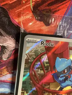 SEALED Pokemon Mega Evolution Riolu Promo Card - Image 2