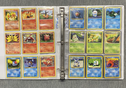 Vintage Pokemon Card Binder Collection 1999 & Various Years (160 Total Cards) - Image 3