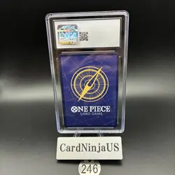 CGC 10 GEM MINT Monkey D. Luffy (Parallel) P-001 P 25th Edition - ONE PIECE Card - Image 2