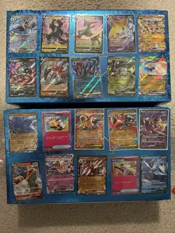 Pokemon 20 Card Lot Nm V Max Mega Amazing Ex HOLO Rare Hits Only See Pics - Image 1