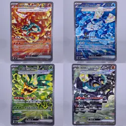 #1614 Teal Mask Ogerpon ex SAR 125/101 sv6 SAR 4Pieces Set Japanese Pokemon Card - Image 1