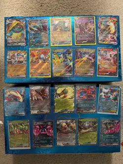 Pokemon 20 Card Lot Nm V Max Mega Amazing Ex HOLO Rare Hits Only See Pics - Image 1