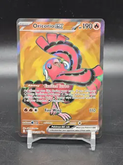 Oricorio ex 110/094 ME02: Phantasmal Flames Ultra Rare Pokemon Card - Image 1