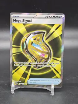 Mega Signal 171/132 ME01: Mega Evolution Ultra Rare Pokemon Card - Image 1