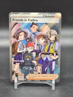 Friends in Paldea 137/131 SV: Prismatic Evolutions Ultra Rare Pokemon Card - Image 1