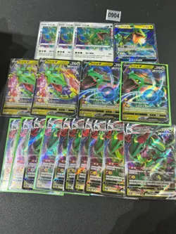 Simplified Chinese Pokemon Rayquaza Set 18 Cards - Image 2