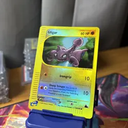 Pokemon Card Gligar Reverse Holo Skyridge 59/144 E Reader - Image 1