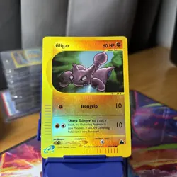 Pokemon Card Gligar Reverse Holo Skyridge 59/144 E Reader - Image 2
