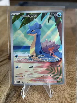 Misty’s Lapras 194/182 Pokemon Card Destined Rivals Full Art Holo - Image 1