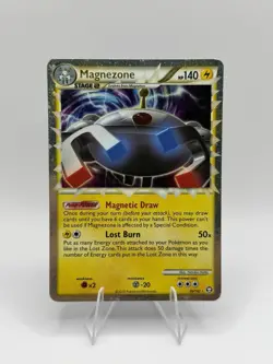 Pokemon Magnezone Prime Triumphant Ultra Rare Holo Card 96/102 Stage 2 - Image 1