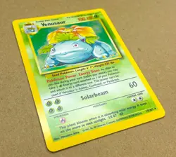 POKEMON VENUSAUR HOLOGRAPHIC CARD 15/102 BASE SET - Image 3