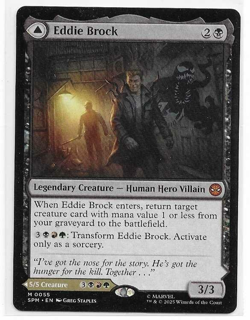 Eddie Brock - Marvel's Spider-Man - Magic the Gathering - MTG - Mythic - Image 1