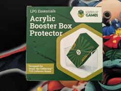 Lets Play Games Magic The Gathering Collector Booster Box Acrylic Protector Box - Image 1