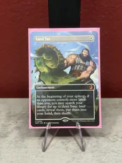 MTG - Land Tax (Anime Borderless) Wilds of Eldraine: Enchanting Tales Regular - Image 1