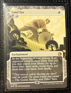 MTG Land Tax Wilds of Eldraine: Enchanting Tales Enchantment 009 - Image 1