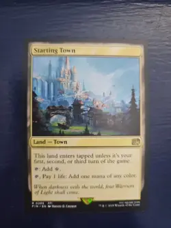 Magic the Gathering Final Fantasy Starting Town Land - Image 1