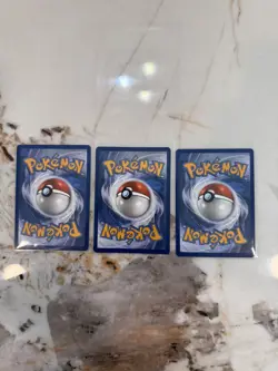 Pokemon First Partner Illustration Kanto Bulbasaur, Charmander, Squirtle SET NM - Image 2