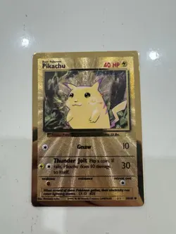 Pikachu - (Celebrations Metal Card) 058/102 Miscellaneous Cards & Products Holo - Image 1