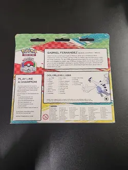 POKEMON 2023 WORLD CHAMPIONSHIP Gabriel Fernandez (Colorless Lugia) New Sealed - Image 2
