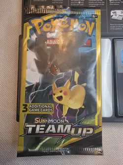🔥💎 HEAVY Pokemon Team Up Booster Pack 7.8g ⚡ POSSIBLE HOLO 🔥 SEALED 💎🔥 - Image 3
