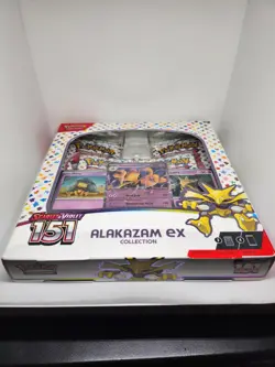 Pokemon TCG Scarlet and Violet - 151 Alakazam ex Collection Box 🔥 820650855269 - Image 3