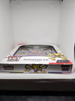 Pokemon TCG Scarlet and Violet - 151 Alakazam ex Collection Box 🔥 820650855269 - Image 5
