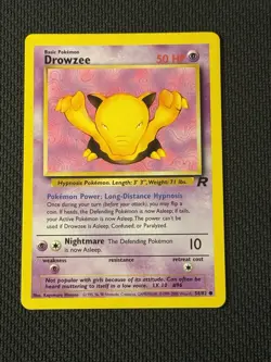 Drowzee 54/82 - Pokemon Team Rocket 1 - Image 1
